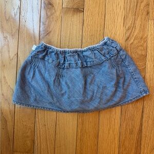 👶💙 Adorable Baby Denim Skirt – 9 Months 💙👶